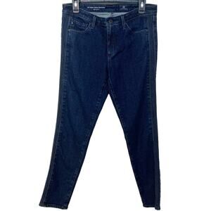 AG Jeans Prima Ankle Pintucked Cigarette Denim Jeans | Size: 29 R